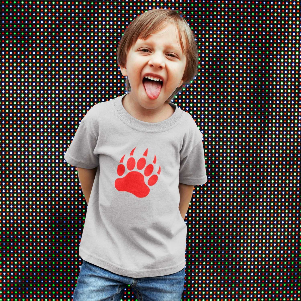 Bear PAW! YOUTH Tie-Dye Tee